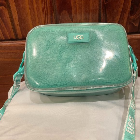 UGG Janey II Plush Clear Crossbody Bag